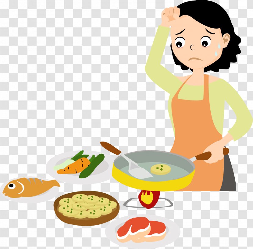 Vector Graphics Cooking Breakfast Image Cartoon - Drawing - Backfilp Transparent PNG