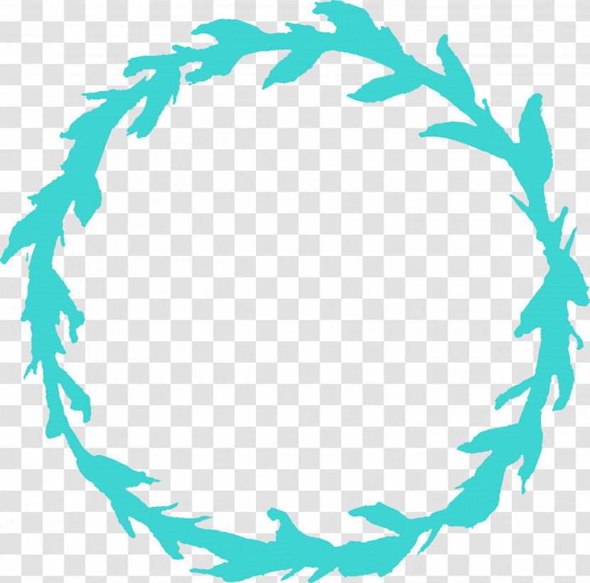 Aqua Turquoise Teal Circle Transparent PNG