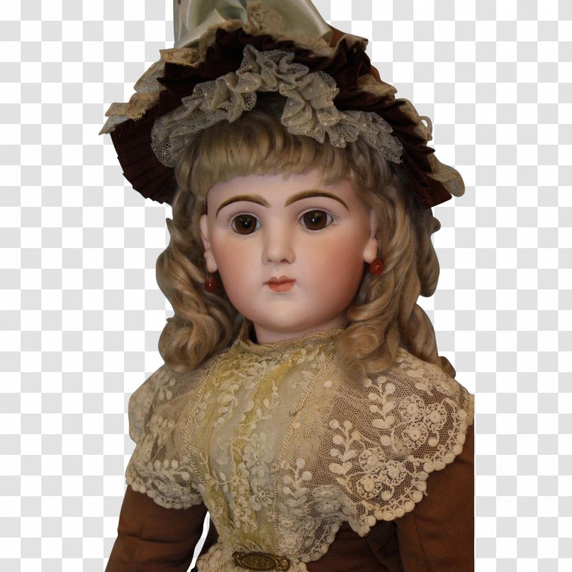 Brown Hair Doll Turn Of The Century Antiques - Facebook Inc Transparent PNG