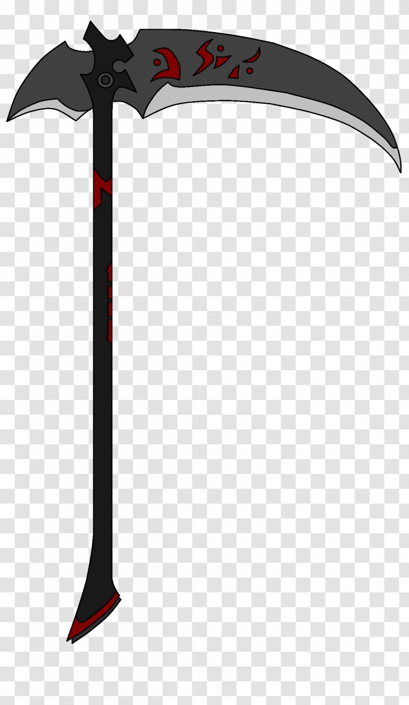 Scythe Blade Weapon Reaper Sword - Cold Transparent PNG