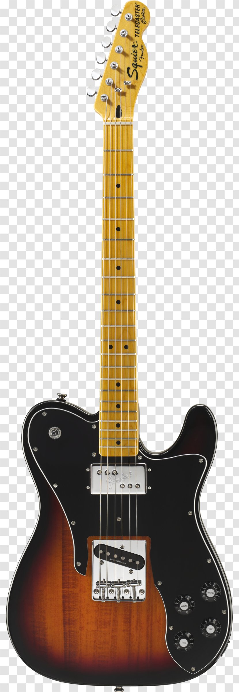 Fender Telecaster Custom Stratocaster Squier - Guitar Transparent PNG