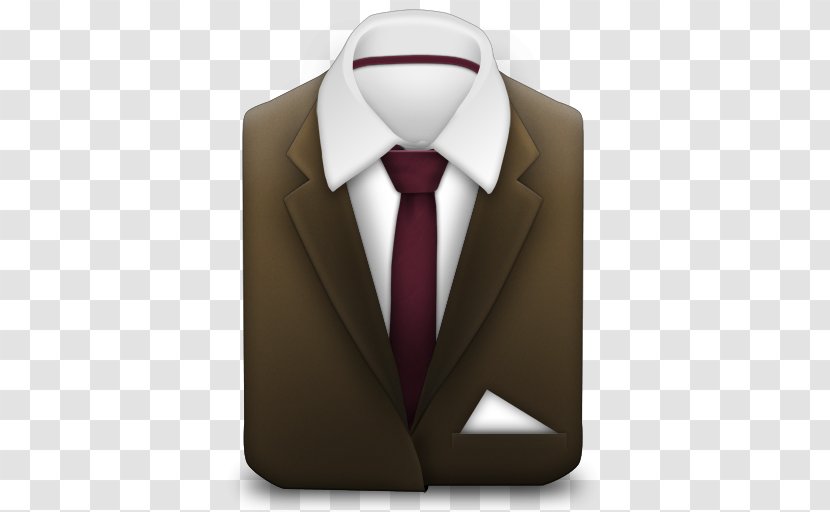 Necktie Suit Black Tie Icon Transparent PNG