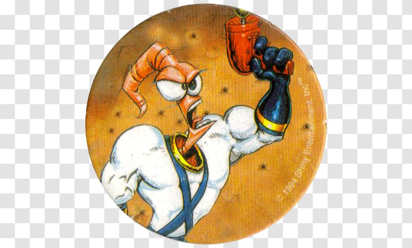 Earthworm Jim 2 Milk Caps Tazos Video Game - Toy - Backwoodsman Magazine Transparent PNG