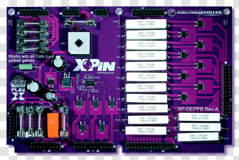 Data East Pinball Star Wars Video Game - Microcontroller Transparent PNG