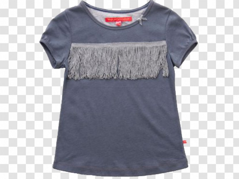 T-shirt Sleeve Grey - Shirt - Fringe Transparent PNG
