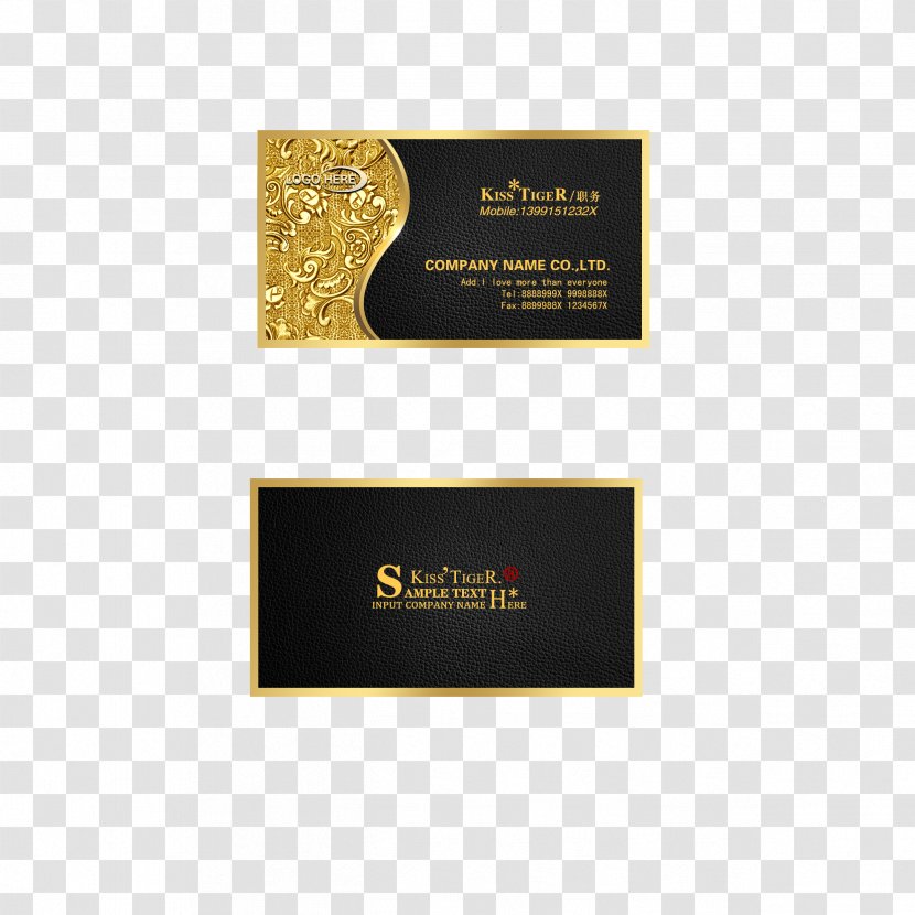 Business Card Visiting Template Pattern - Brand Transparent PNG