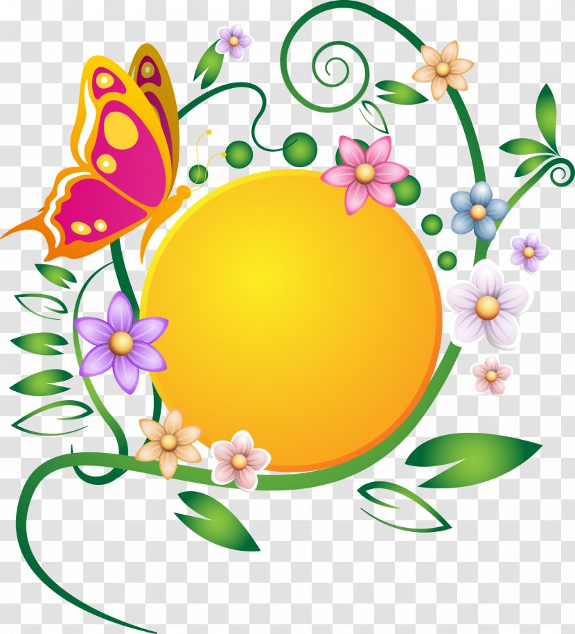 Child Butterfly God Floral Design Heaven - Yellow - Vector Painted Tag Transparent PNG