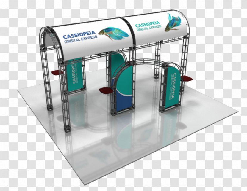 Trade Show Display Truss Textile - Exhibition Booth Transparent PNG