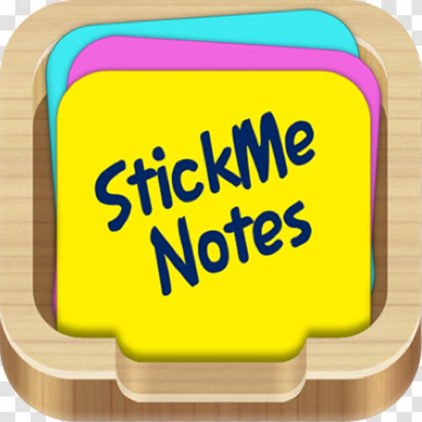 Post-it Note Paper Sticker Home Screen - Signage - Memo Transparent PNG