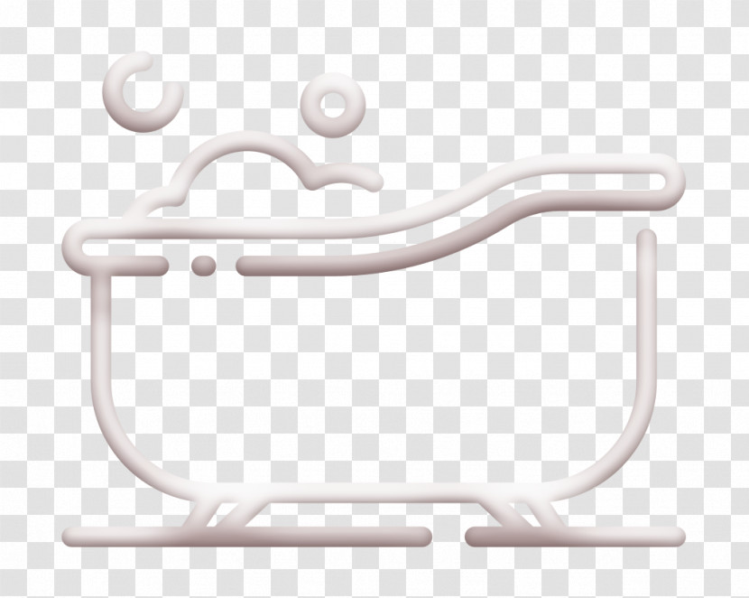 Bathtub Icon Baby Shower Icon Furniture And Household Icon Transparent PNG