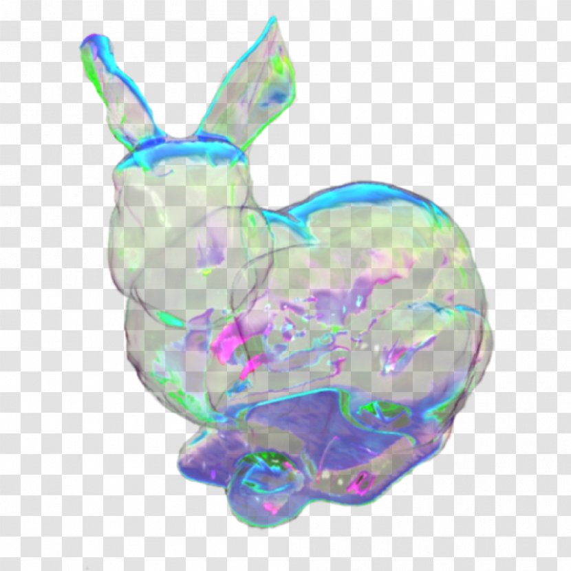 Rabbit Pixel Image GIF - Purple Transparent PNG