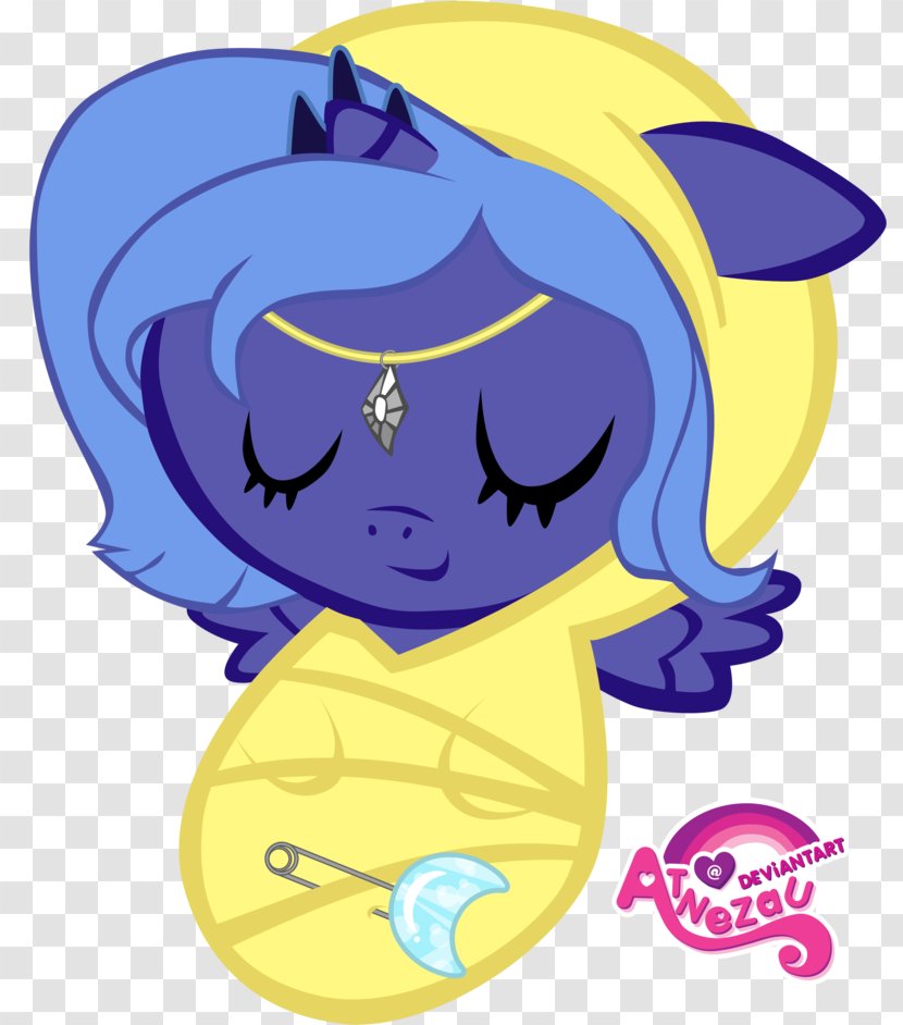 Pony Princess Celestia Luna Rarity Twilight Sparkle - Silhouette - Lil Sleeping Baby Lol Transparent PNG