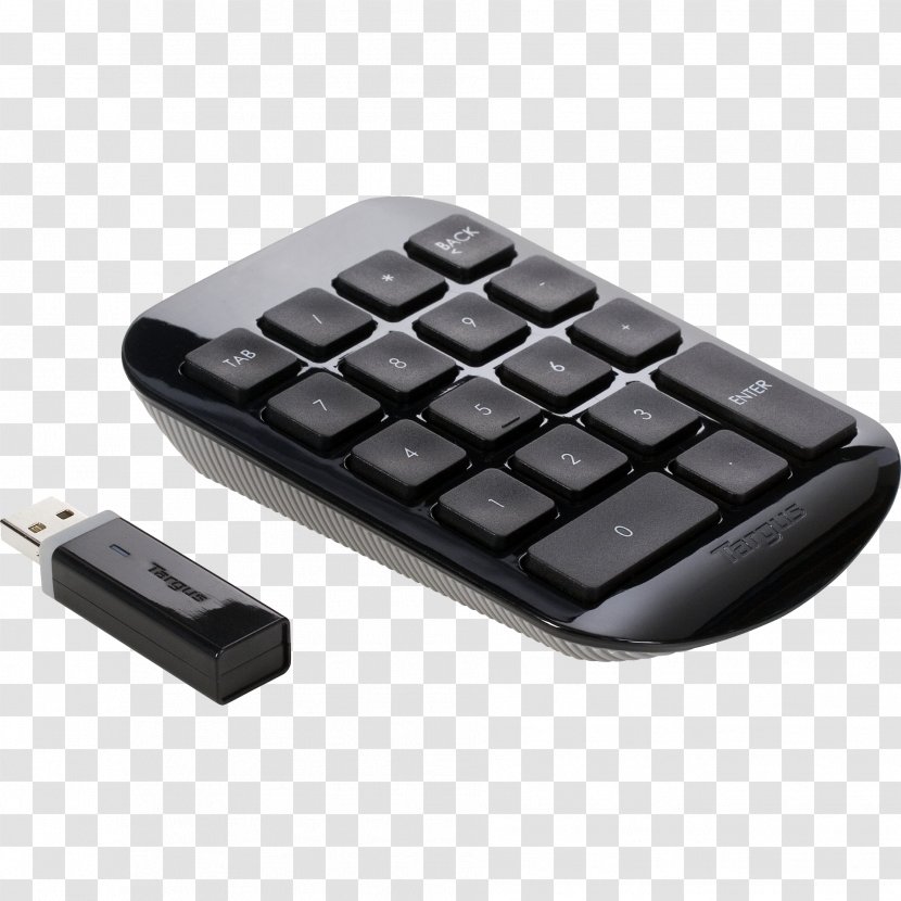 Computer Keyboard Numeric Keypads Wireless Targus - Input Device - Space Bar Transparent PNG