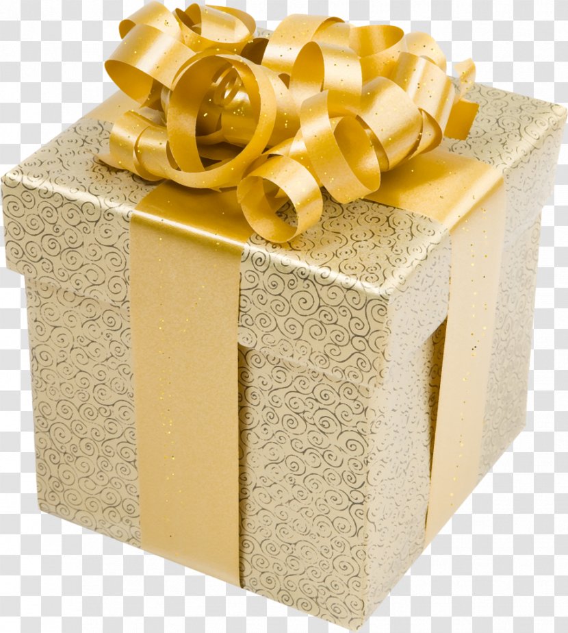 Gift Gold Stock Photography Clip Art - Christmas - Yellow Title Box Transparent PNG