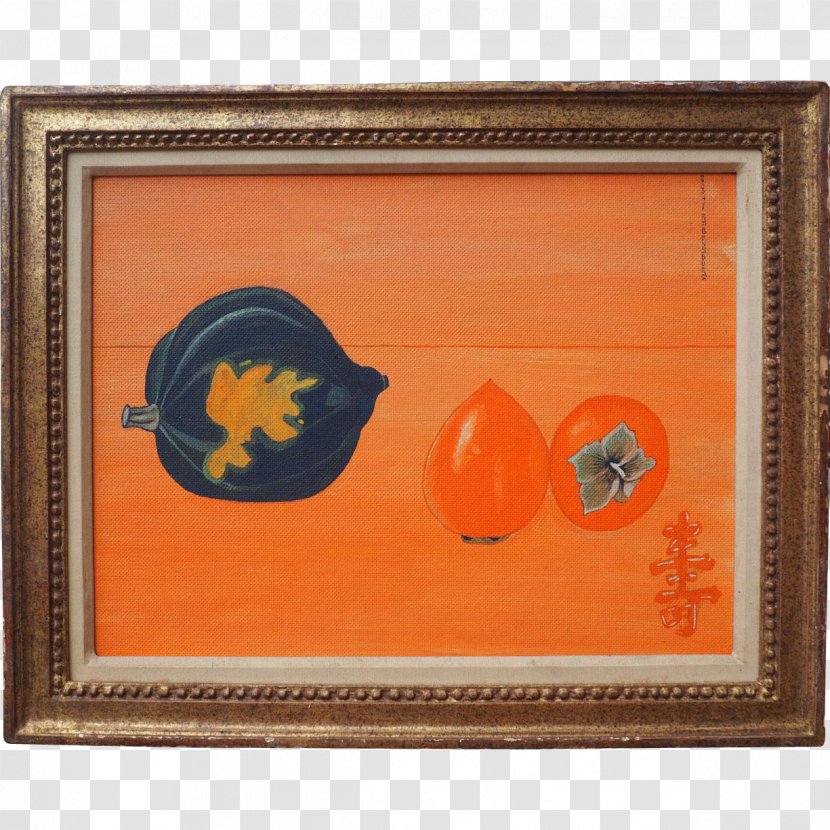 Painting Still Life Picture Frames Work Of Art - Orange - Acorn Squash Transparent PNG