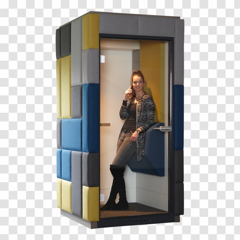 Telephone Booth Office Landscape MuteCube Privacy - Armoires Wardrobes - Singel Transparent PNG