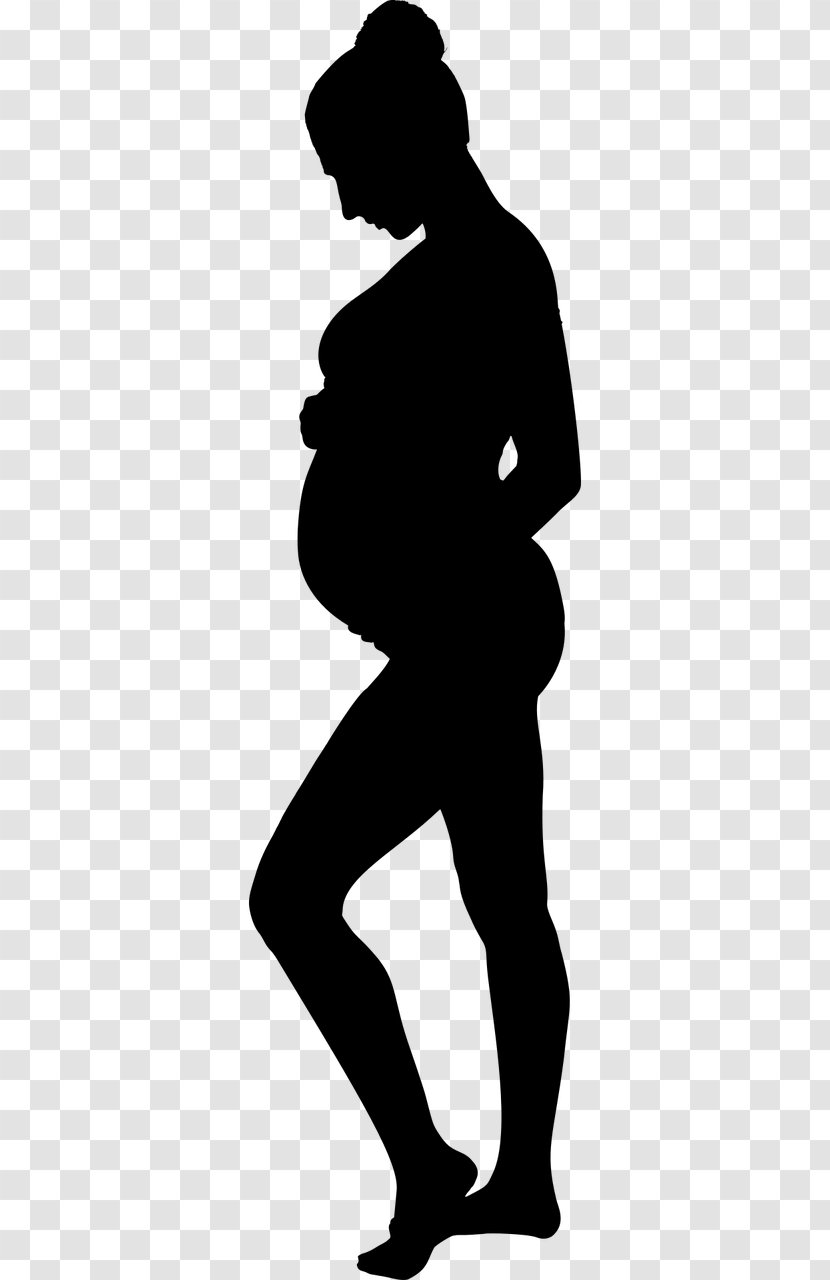 Pregnancy Woman Mother Silhouette - Heart Transparent PNG