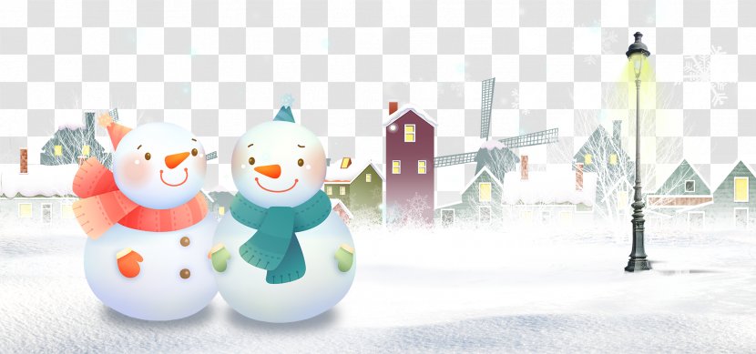 Snowman Winter - Christmas Transparent PNG