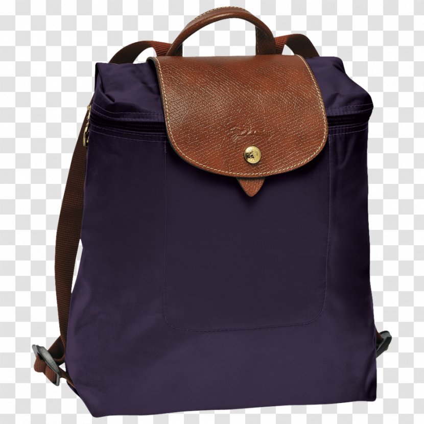 Longchamp 'Le Pliage' Backpack Handbag - Frame Transparent PNG