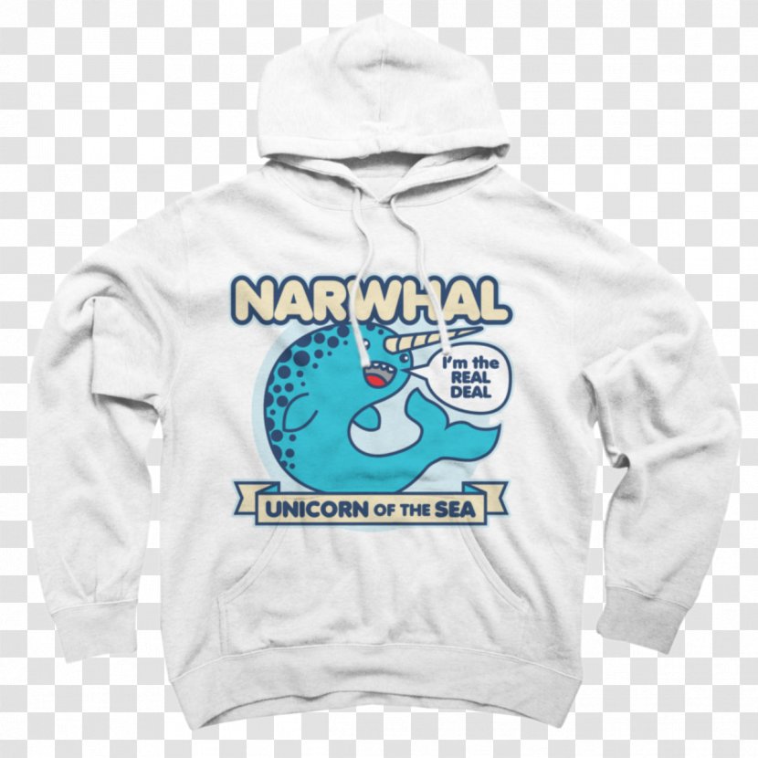 T-shirt Hoodie The Narwhal Top - Woman - Nature，sea Animals，whale Transparent PNG