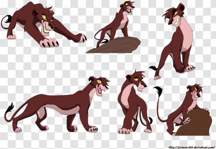 Lion Zira Nuka H3h3Productions Kovu - Big Cats Transparent PNG