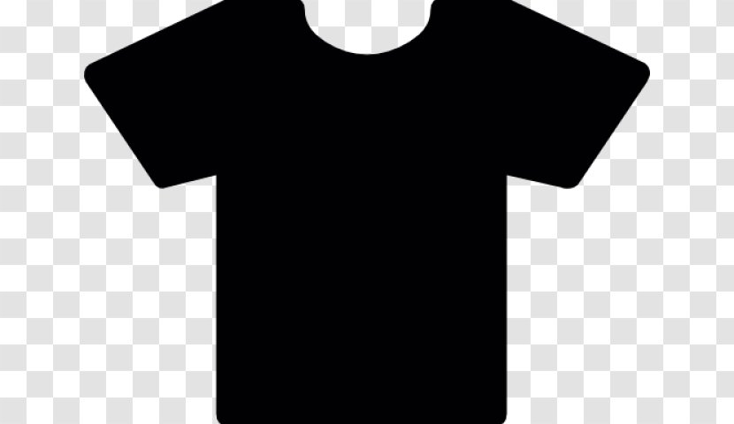 Black Line Background - Clothing - Neck Active Shirt Transparent PNG