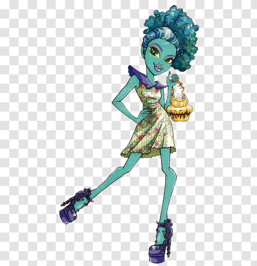 Honey Island Swamp Monster High Doll Draculaura - Creature Transparent PNG