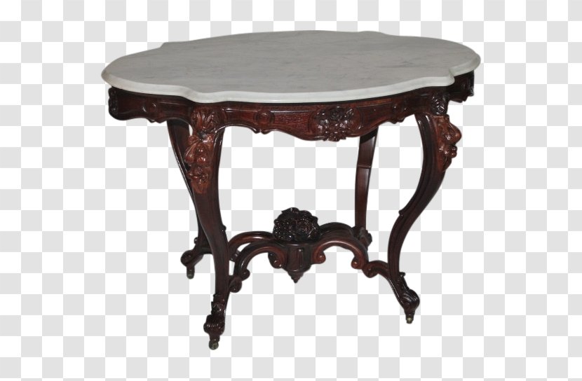 Bedside Tables Victorian Era Rococo Antique - Table Transparent PNG