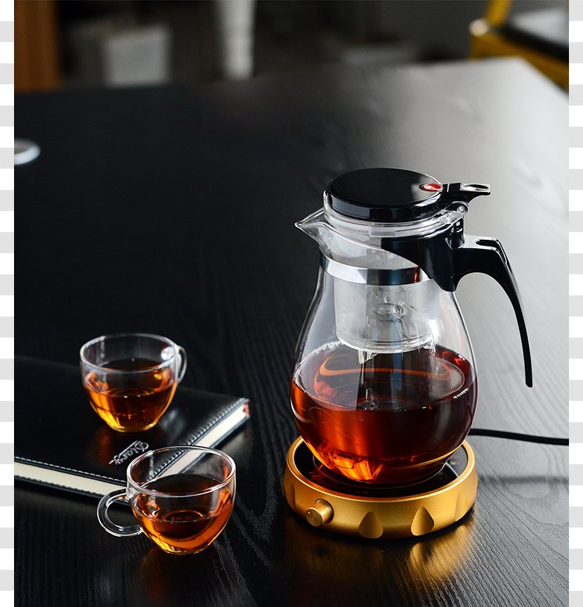 Tea Coffee Cup Glass Kettle - Serveware Transparent PNG