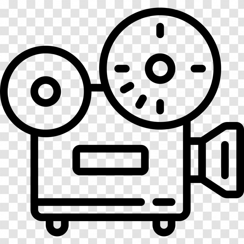 Movie Projector Film - Black And White Transparent PNG
