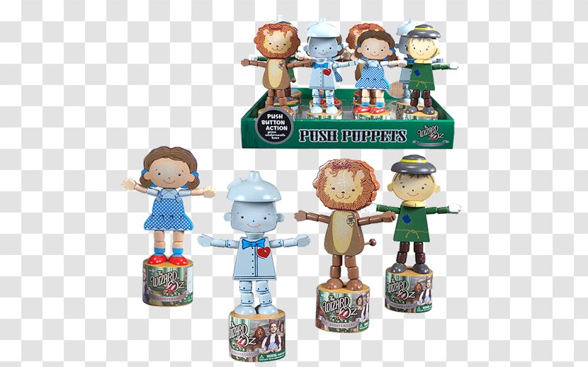 The Wonderful Wizard Of Oz Scarecrow Tin Man Cowardly Lion Dorothy Gale - Yellow Brick Road - Toy Transparent PNG