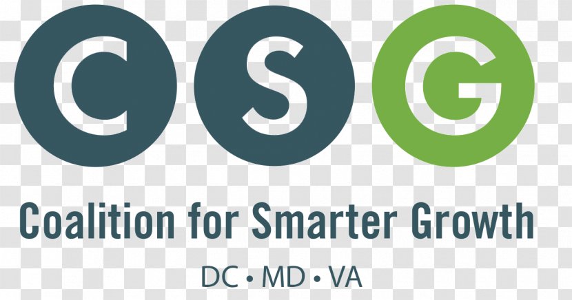 Coalition For Smarter Growth Montgomery County Fairfax Arlington Logo - Area - CSG Transparent PNG