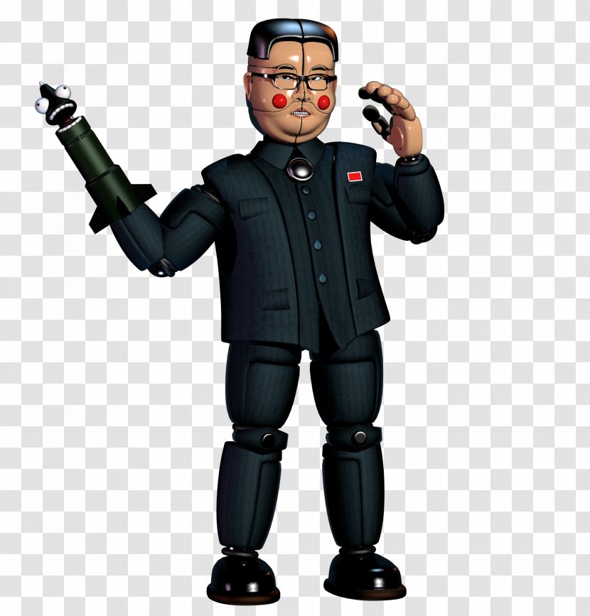 Five Nights At Freddy's Animatronics Action & Toy Figures Reddit Figurine - Kim Jong Transparent PNG