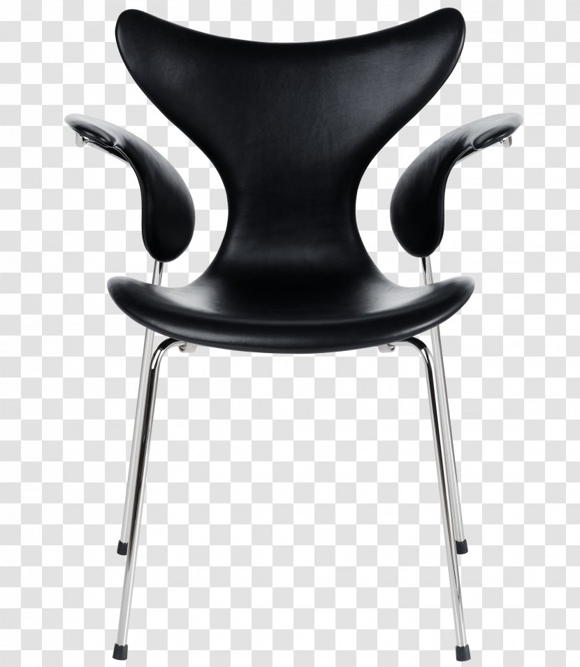 Model 3107 Chair Ant Egg Fritz Hansen - Tulip Transparent PNG