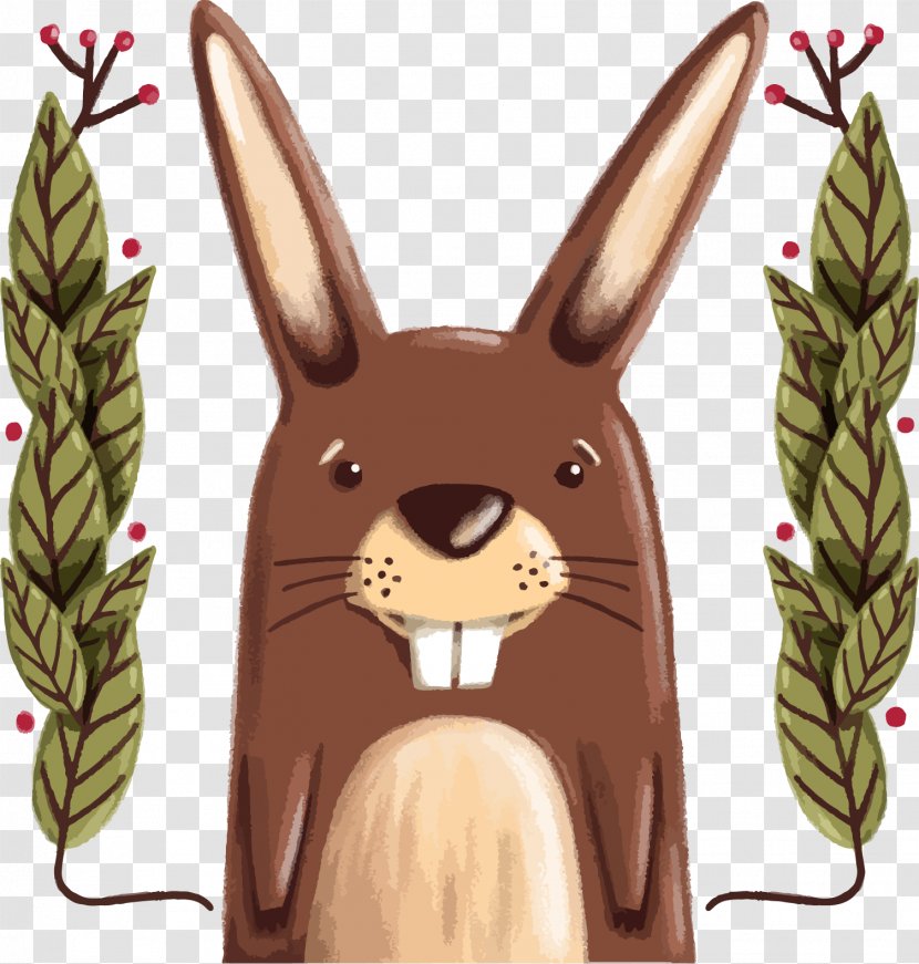 Rabbit Cartoon Download - Tooth - Meng Bunny Transparent PNG