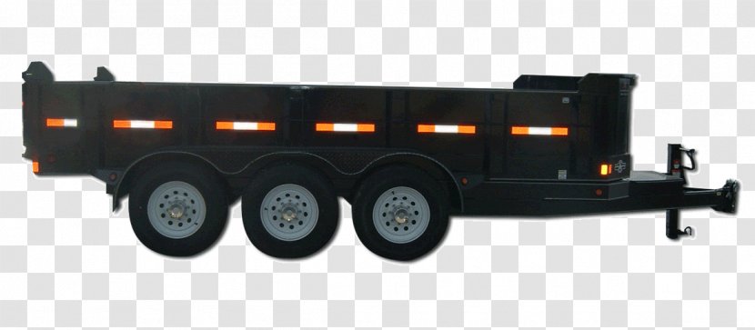 Car Trailer Lowboy Gross Vehicle Weight Rating Dump Truck - Commercial Transparent PNG