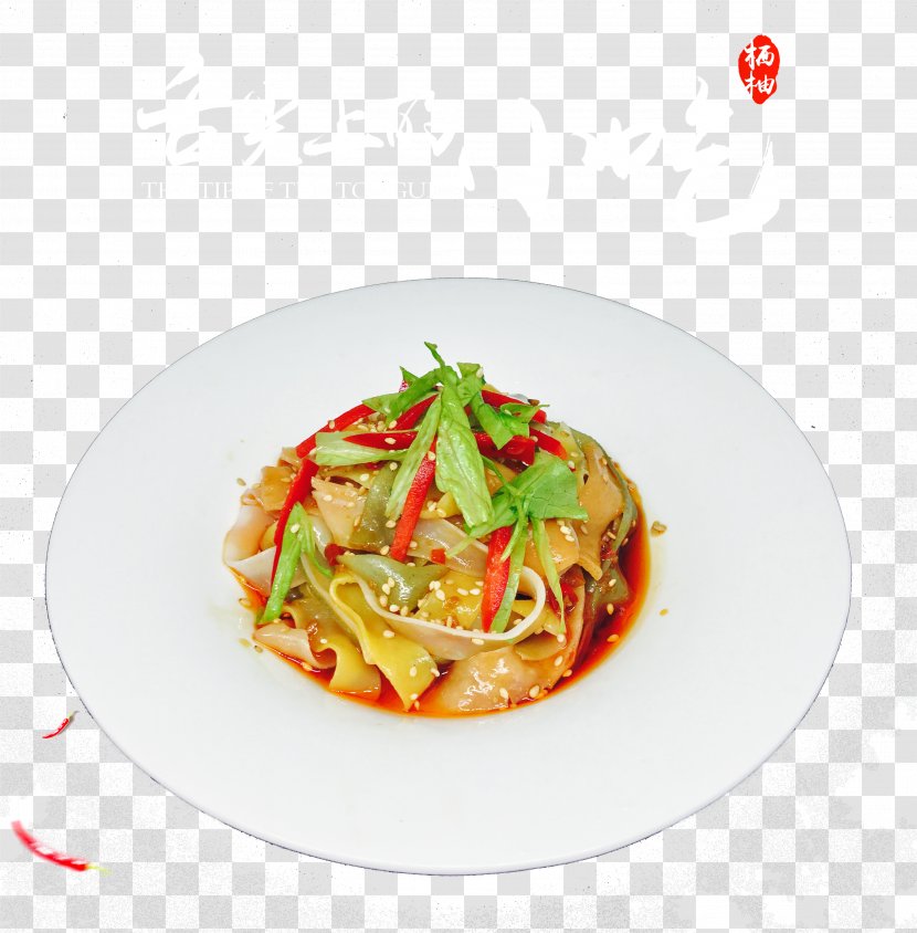Liangpi Cold Duck Food Merienda - Pasta - Snack On The TongueCold Transparent PNG