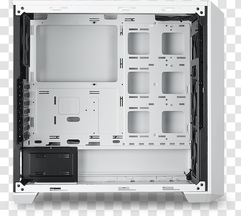 Computer Cases & Housings Power Supply Unit ATX Cooler Master Silencio 352 - Case Transparent PNG