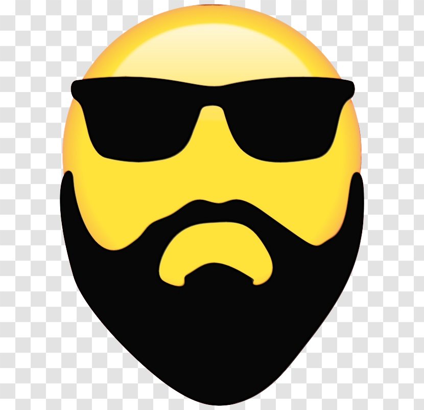 Beard Logo - Silhouette - Symbol Transparent PNG