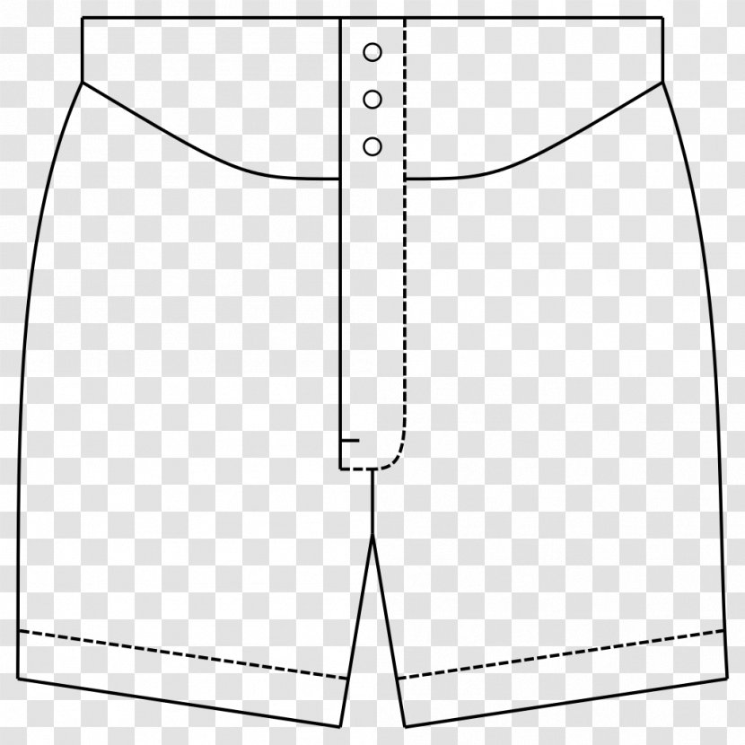 Boxer Shorts Button Sleeve Paper - Shoe Transparent PNG