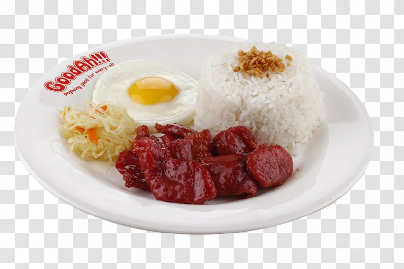 Breakfast Cooked Rice Tapa Tocino Filipino Cuisine - Food Transparent PNG