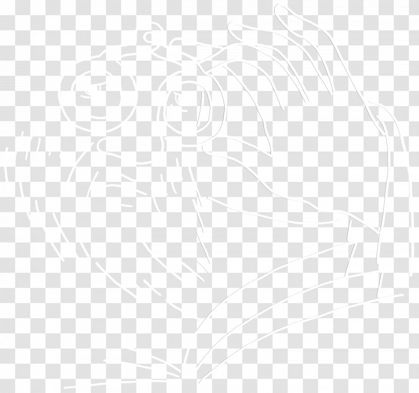 Nose Drawing Line Art Sketch - Hand Transparent PNG