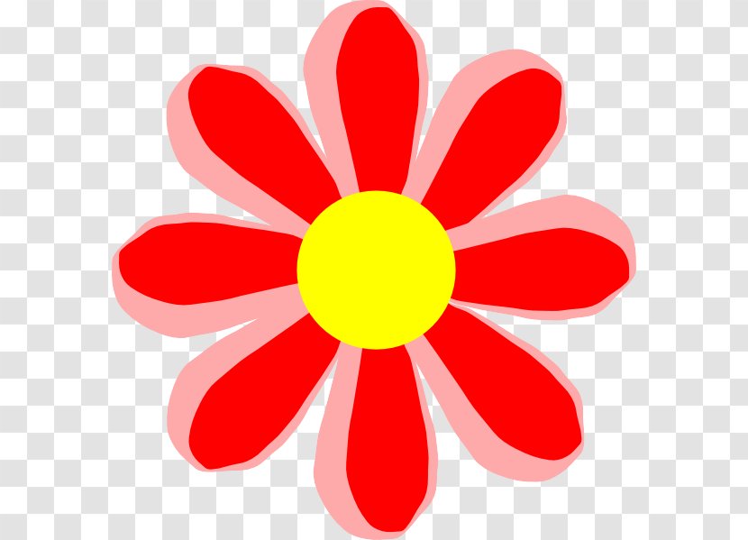 Petal Clip Art Red Flower Plant - Logo - Wildflower Transparent PNG