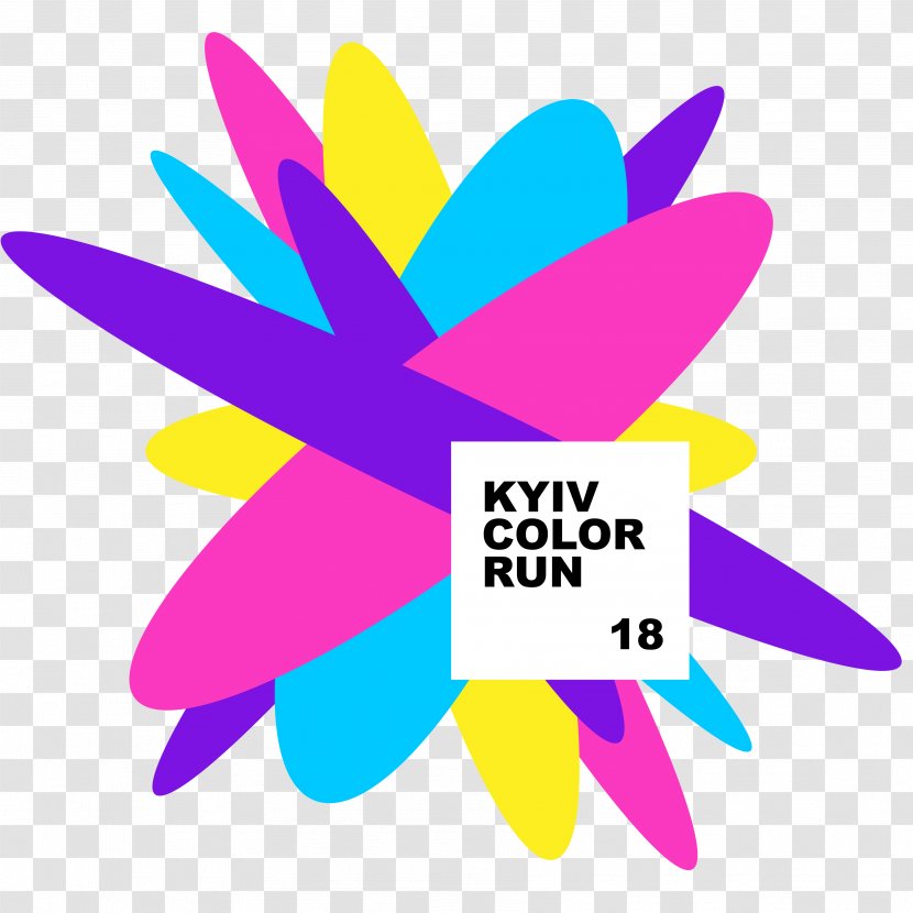 The Color Run Italy RUN UKRAINE Running Graphic Design - Text - Colorful It Transparent PNG