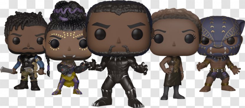 Black Panther Shuri Funko Erik Killmonger Malice - Action Figure - Secret Box Transparent PNG