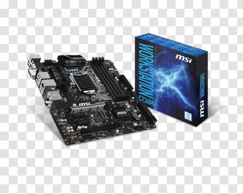 LGA 1151 Motherboard MSI H110M PRO-VD MicroATX - Electronic Device - Computer Transparent PNG