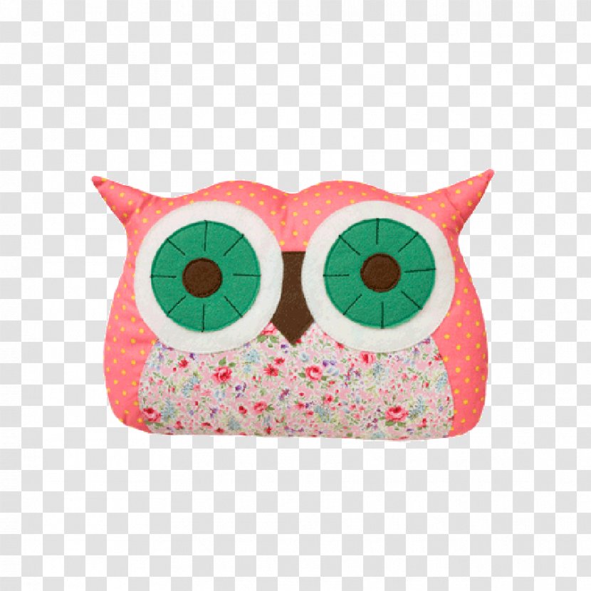Throw Pillows Cotton Cushion Mit Ihren Großen Augen - Bird Of Prey - Eule Transparent PNG