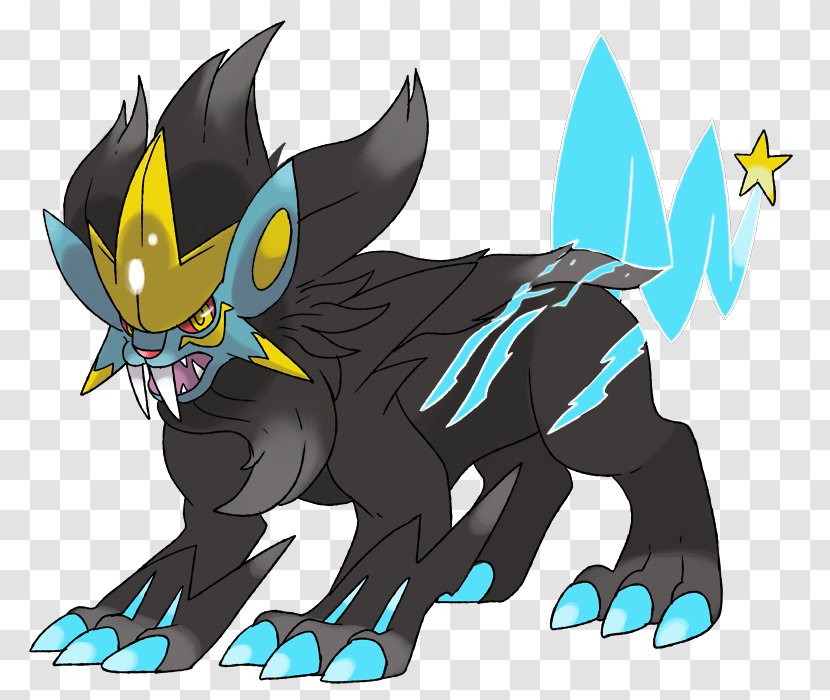 Pokémon X And Y Luxray Flygon Trading Card Game - Shinx - Horse Like Mammal Transparent PNG