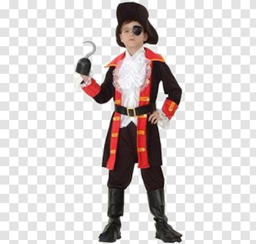 Captain Hook Costume Suit Piracy Hat Transparent PNG