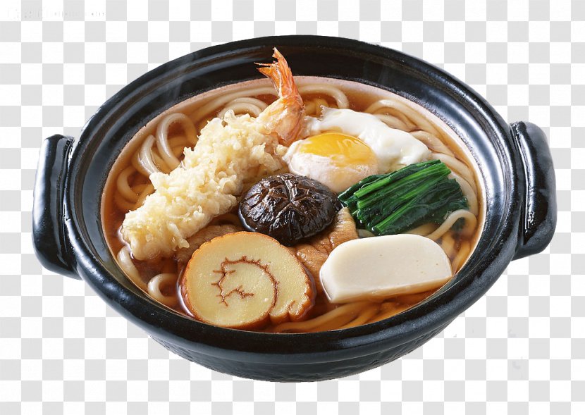 Cazuela Japanese Cuisine Jiaozi Nabemono Seafood - Okinawa Soba - Casserole Face Transparent PNG